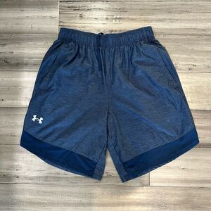 Under Armour Men's Navy Athletic Shorts size medium